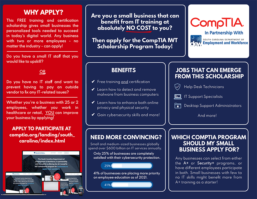 CompTIA Small Business Ad