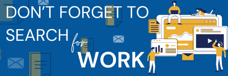 Reminder: Complete Your Weekly Work Searches